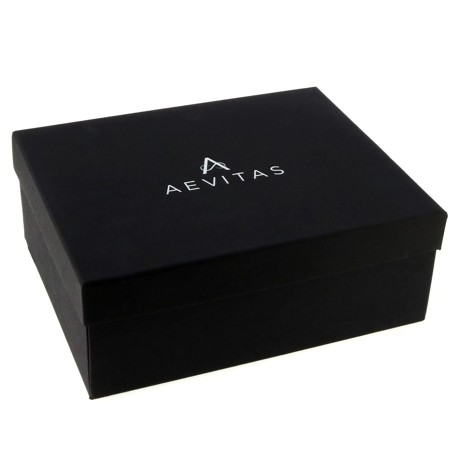 16 Pair Cufflinks and 4 Piece Watch Box in Black Genuine Leather by Aevitas