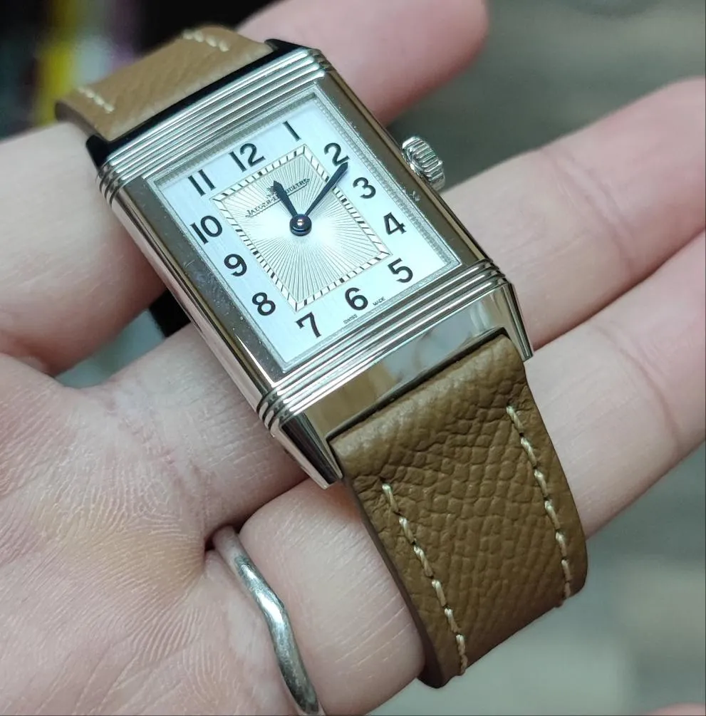 18mm, 20mm Peanut Brown Epsom Calf Leather Watch Strap