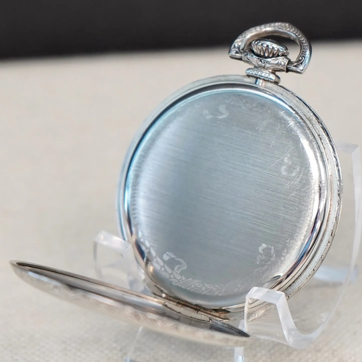 1925 ILLINOIS A. Lincoln Dress Pocket Watch 12s Openface 19 Jewels Grade 527 ADJ