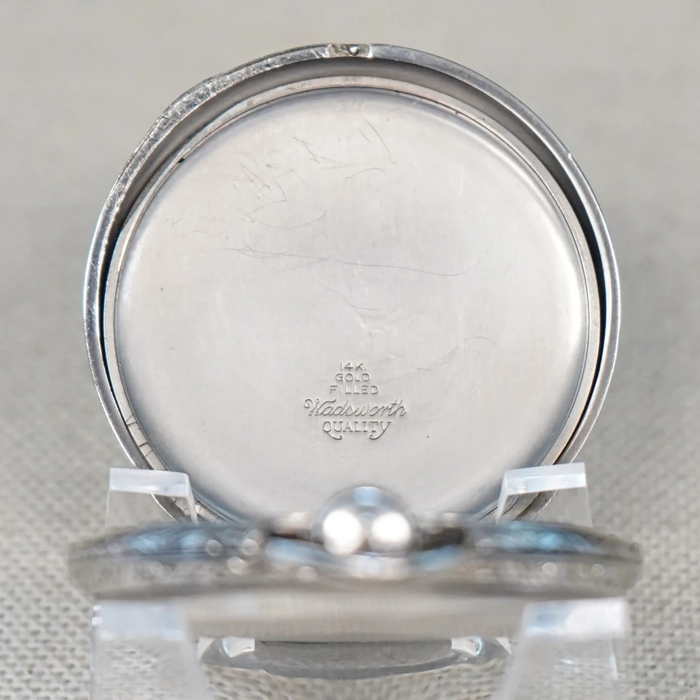 1925 ILLINOIS A. Lincoln Dress Pocket Watch 12s Openface 19 Jewels Grade 527 ADJ