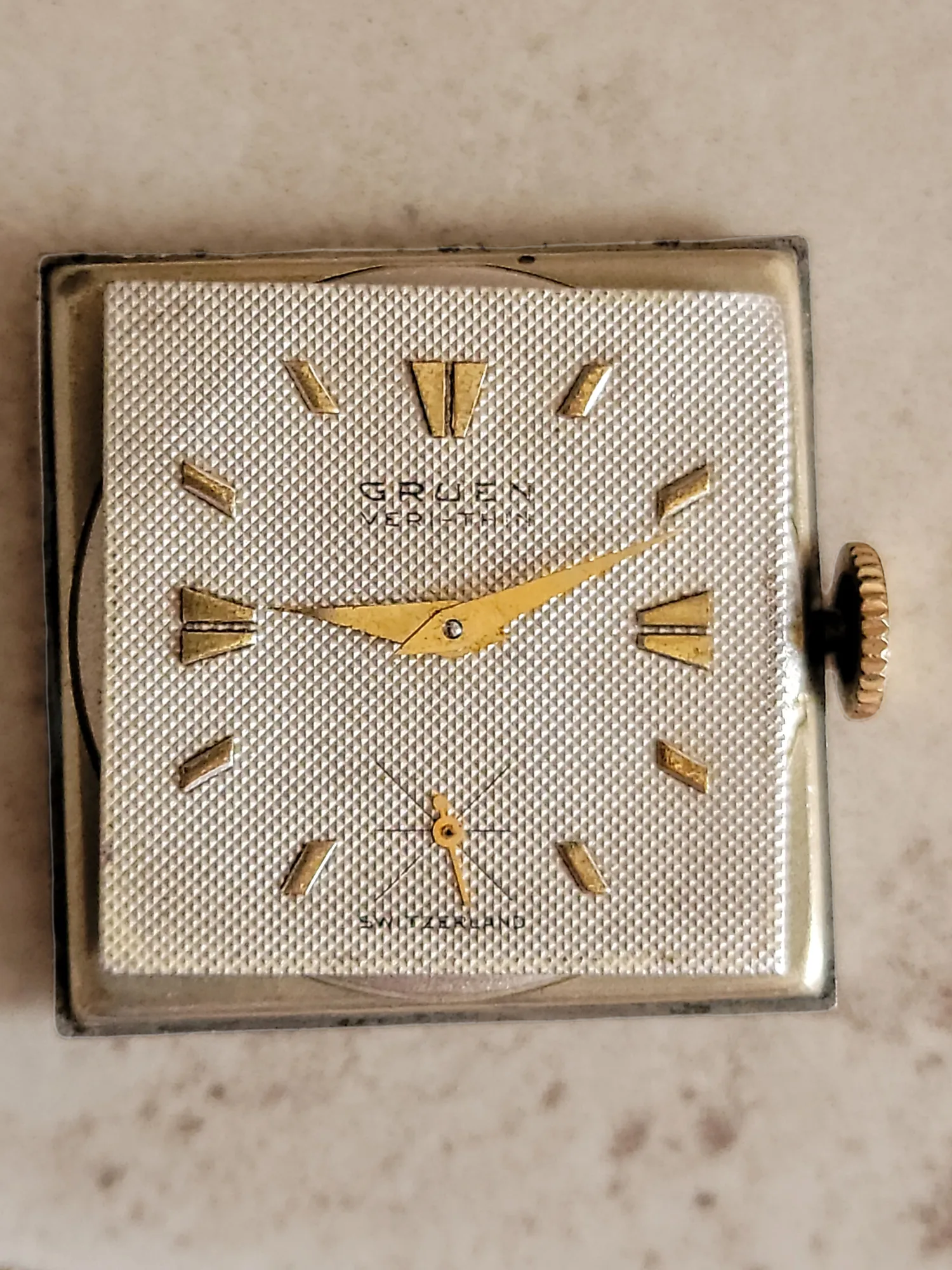 1952 GRUEN Veri-Thin Watch 17 Jewels Cal. 415 Swiss