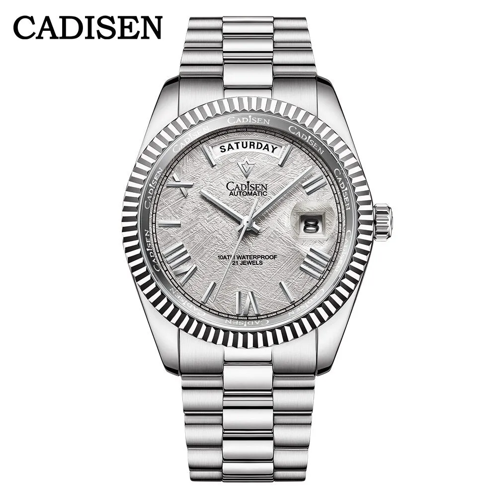 2022 New Tourbillon CADISEN DESIGN Men&#39;s Watches Mechanical Watch For Men Automatic Watch Men Top Brand Luxury Wrist Watch Mens
