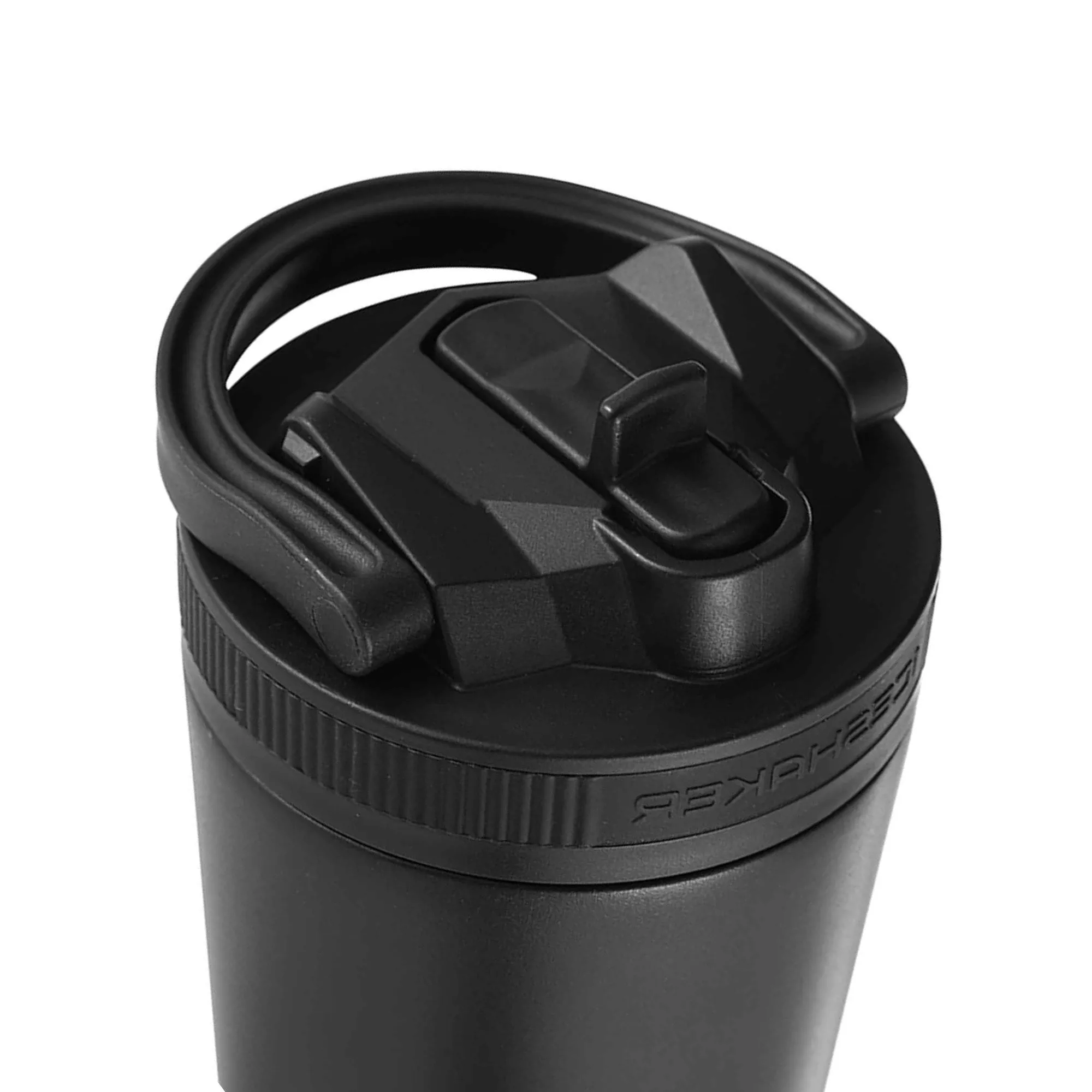 26oz Sport Lid & Internal Straw - Black Lid with Black Band