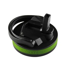 26oz Sport Lid & Internal Straw - Black Lid with Green Band