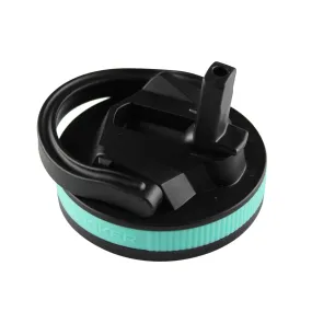 26oz Sport Lid & Internal Straw - Black Lid with Mint Band