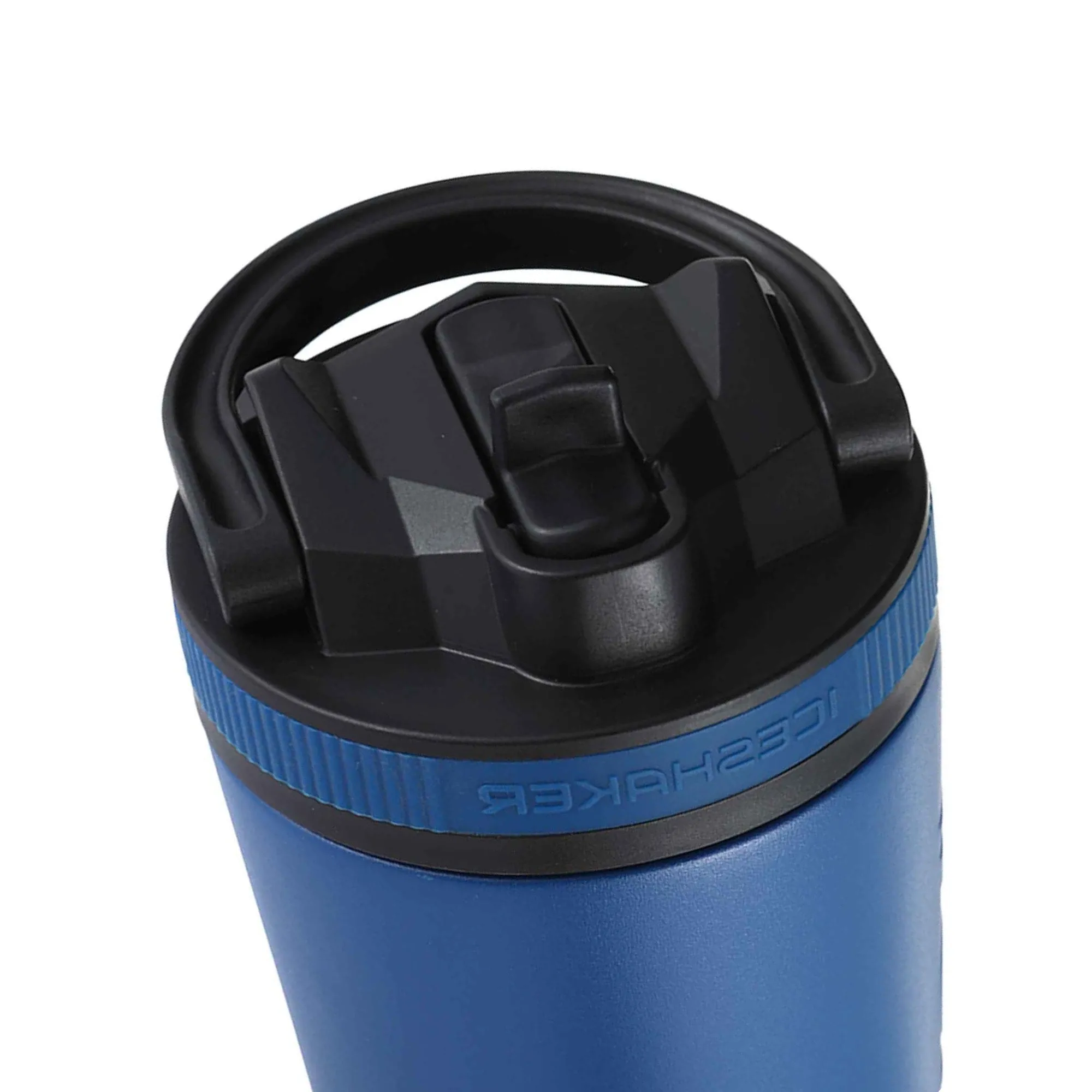 26oz Sport Lid & Internal Straw - Black Lid with Navy Band