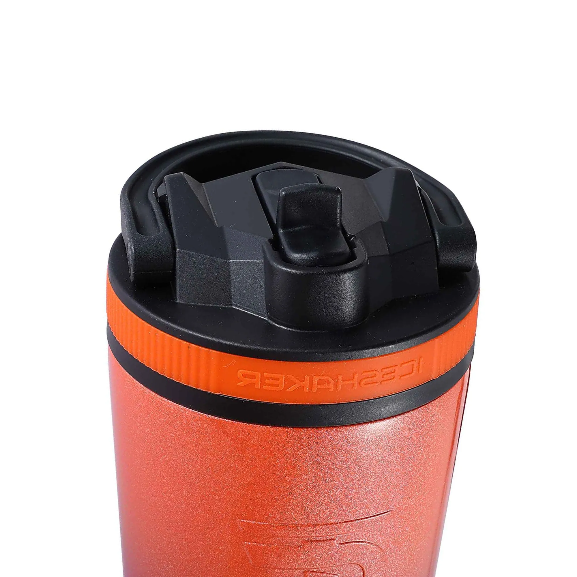 26oz Sport Lid & Internal Straw - Black Lid with Summer Escape Band