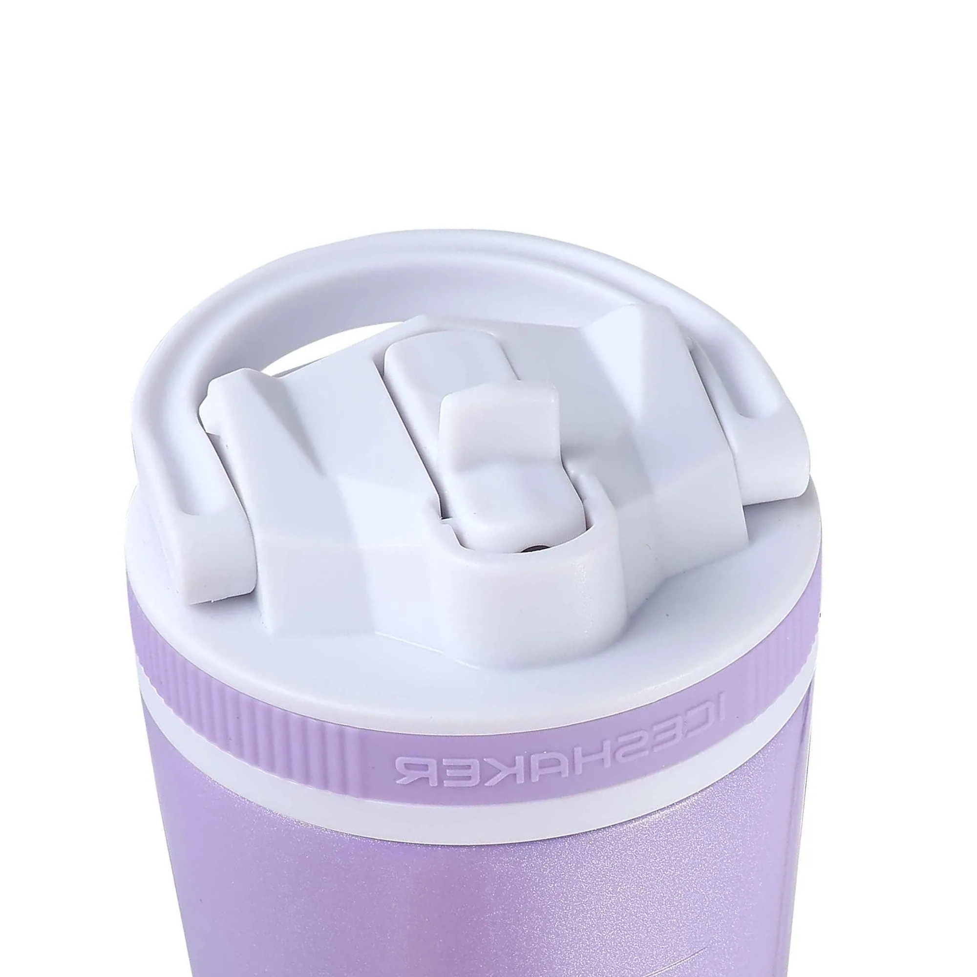 26oz Sport Lid & Internal Straw - White Lid with Mermaid Band