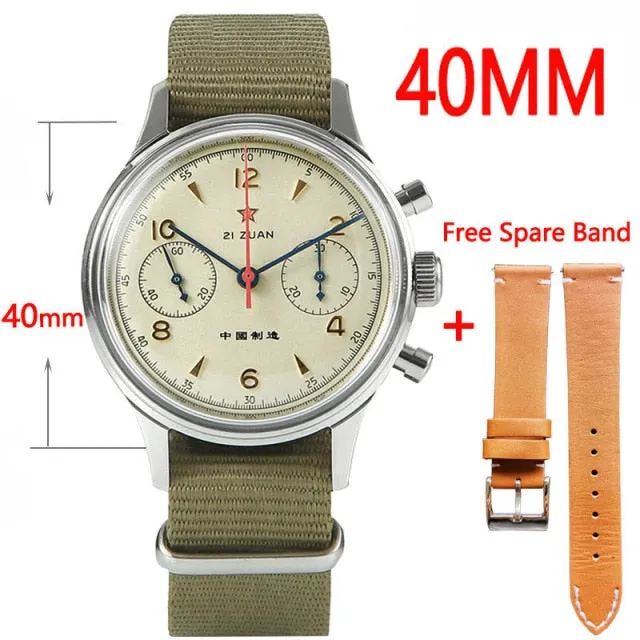 40MM Mechanical Military Sapphire Watch