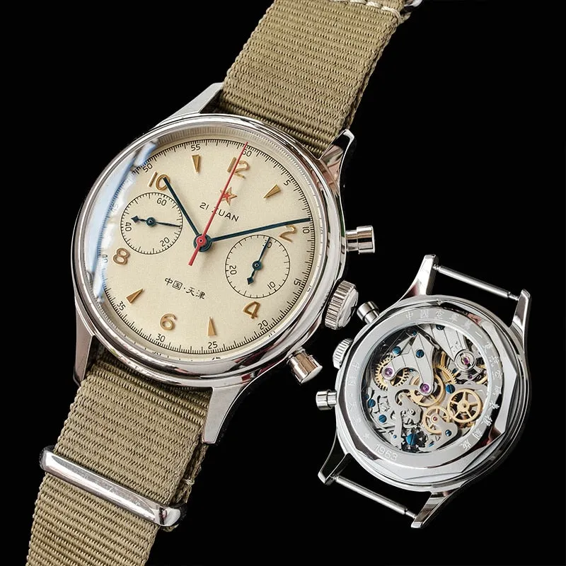 40MM Mechanical Military Sapphire Watch