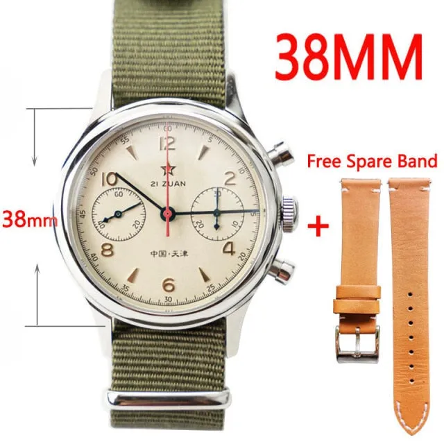 40MM Mechanical Military Sapphire Watch