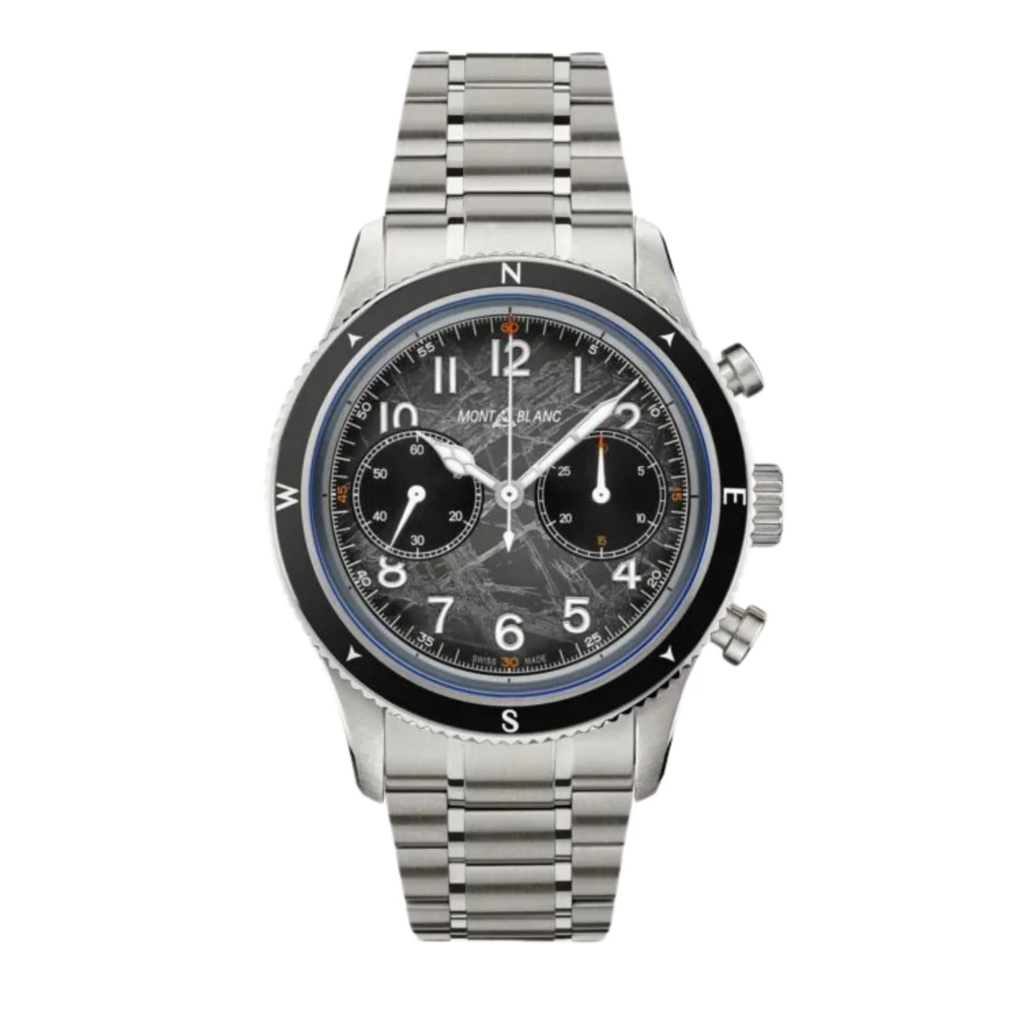 42MM MONTBLANC 1858 AUTOMATIC CHRONOGRAPH 0 OXYGEN THE 8000 WATCH