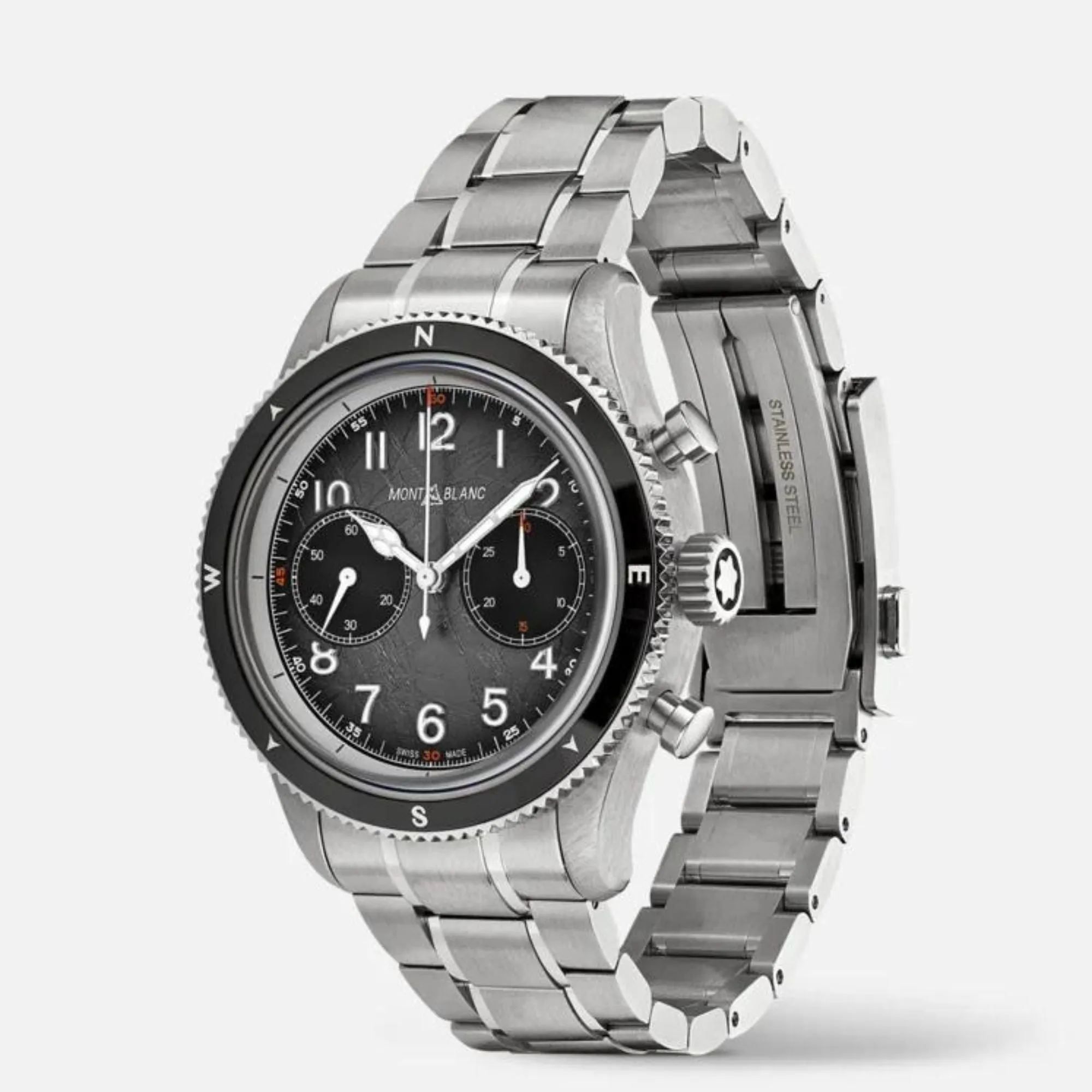 42MM MONTBLANC 1858 AUTOMATIC CHRONOGRAPH 0 OXYGEN THE 8000 WATCH