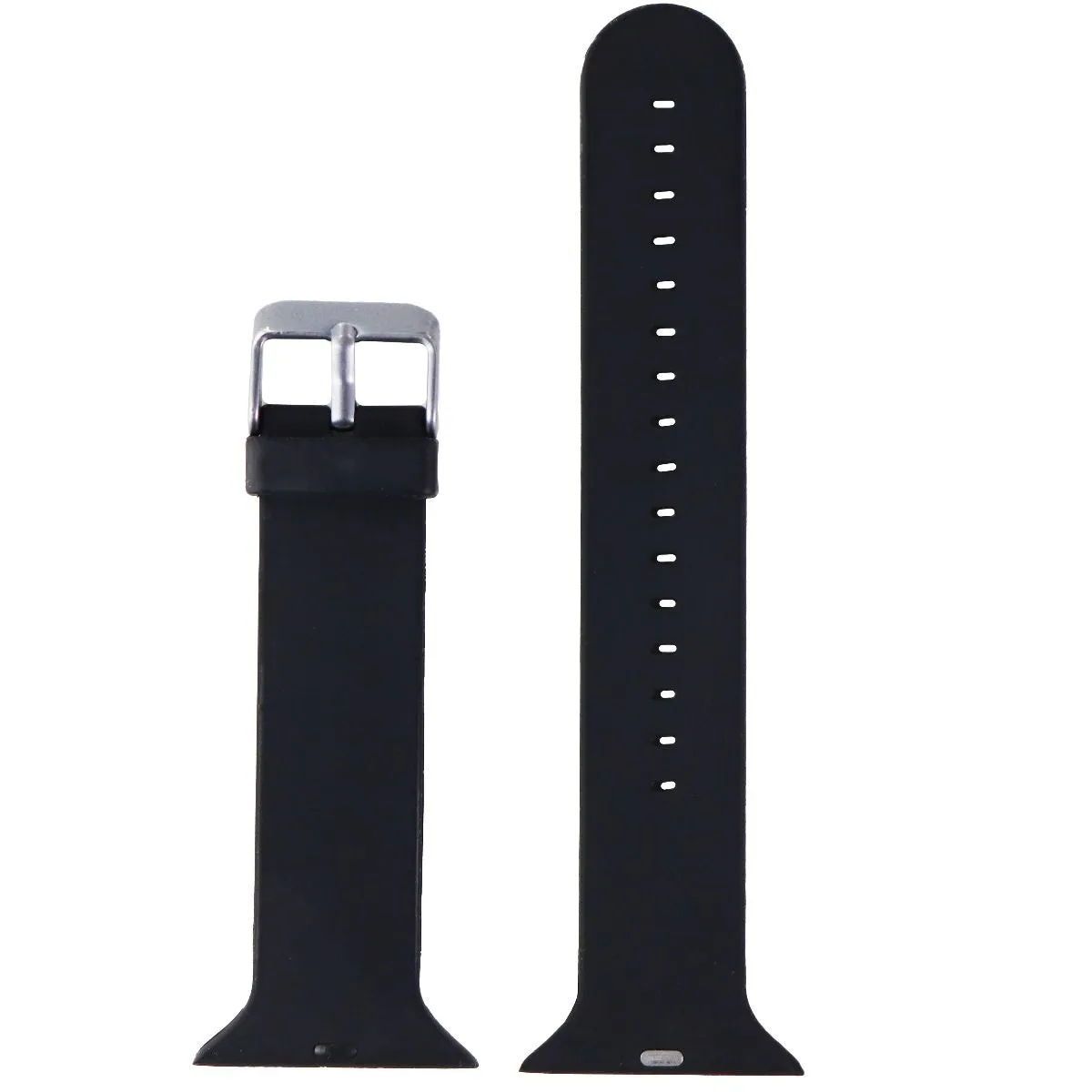 44mm Rubber Sport Band for Apple Watch 44 and 42mm Cases (All Series) - Black
