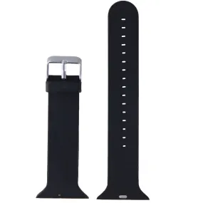 44mm Rubber Sport Band for Apple Watch 44 and 42mm Cases (All Series) - Black