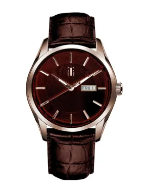 Aries Gold Automatic Leather Strap G 8024 RG-R Watch