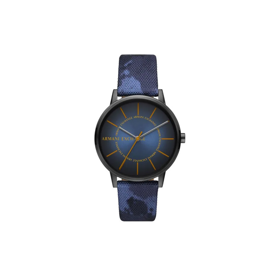 Armani Exchange Fabric Strap Watch
