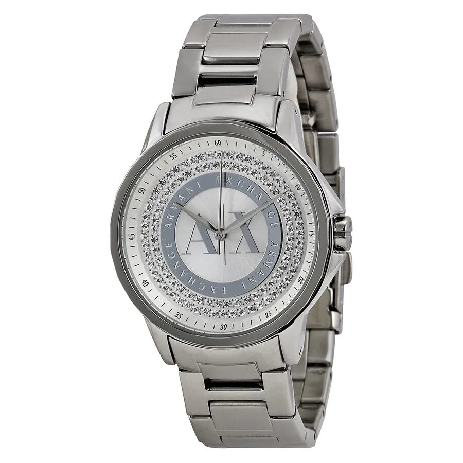 Armani Exchange Julietta Silver Dial Ladies Watch AX4320