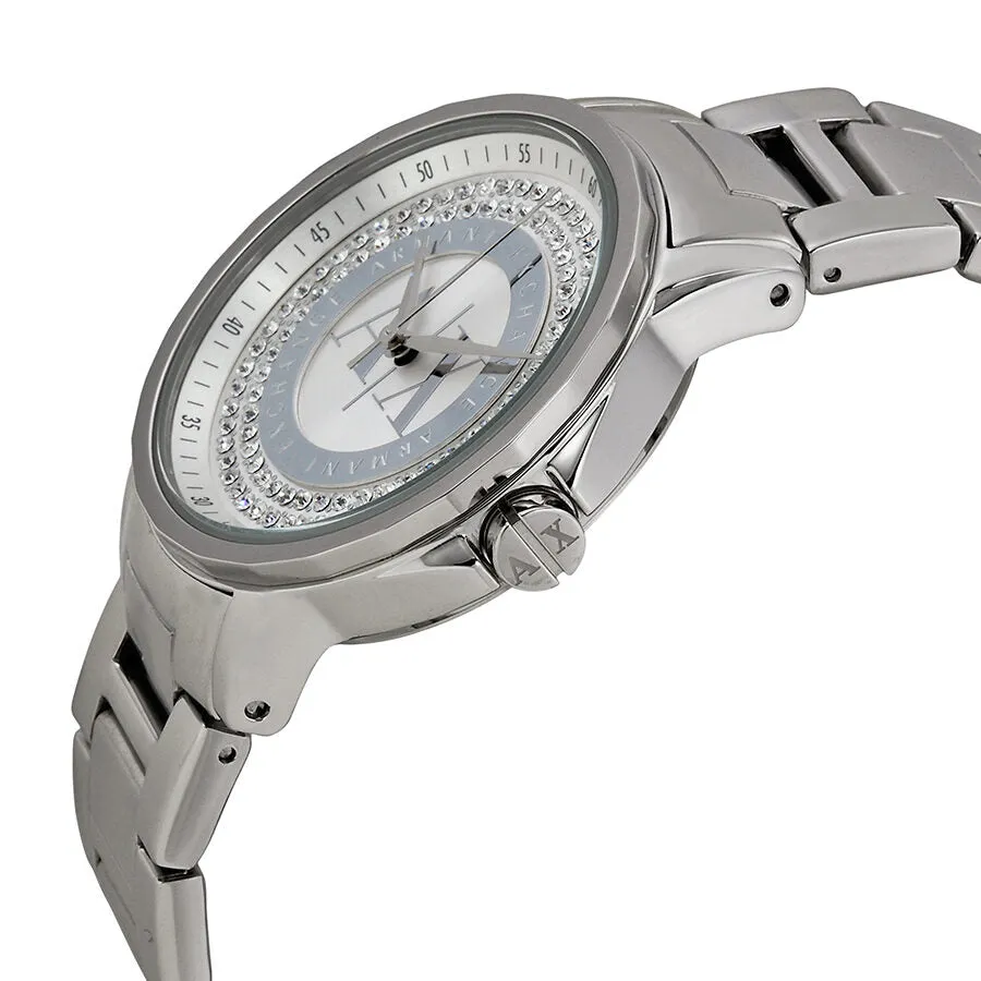 Armani Exchange Julietta Silver Dial Ladies Watch AX4320