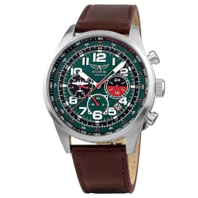 Aviator Silver Men Watch