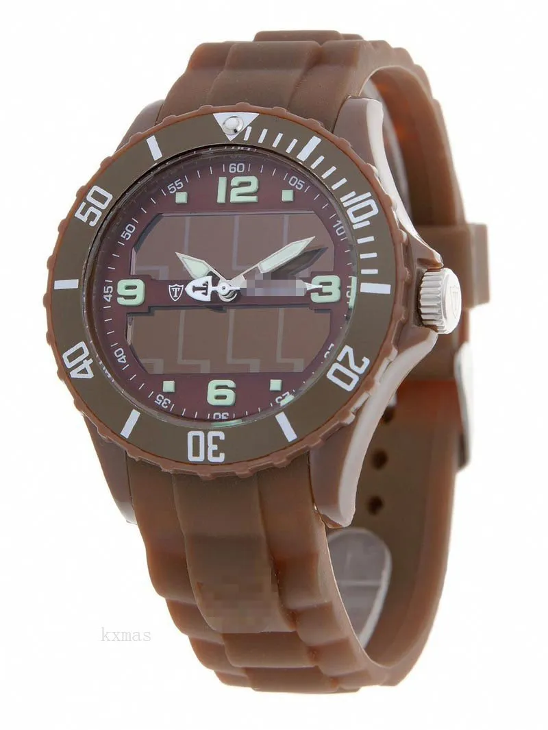 Awesome Elegance Silicone 21 mm Watches Strap DT2008-D_K0013859