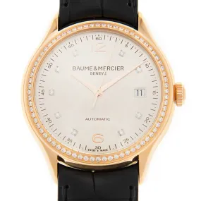Baume et Mercier CLIFTON White Dial Unisex Watch M0A10194