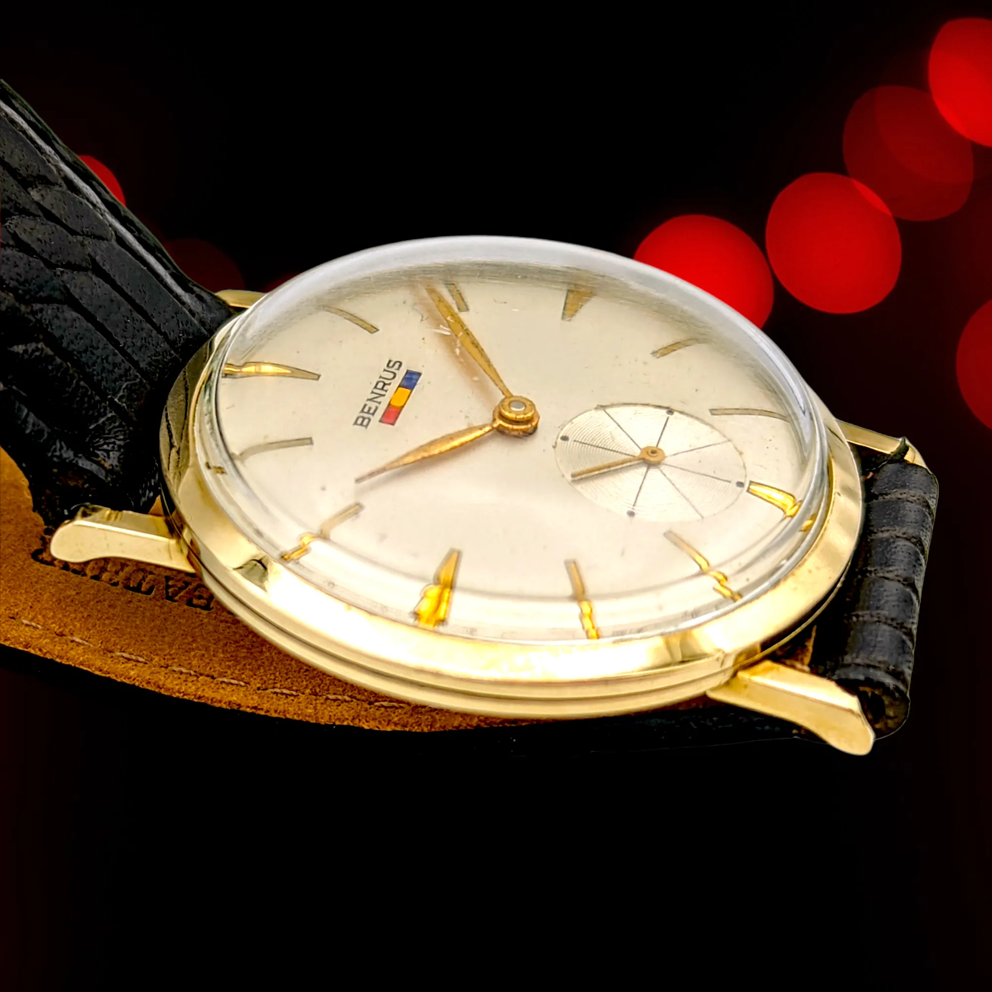 BENRUS 17 Jewels Watch Model DN21 Cal. ETA 1280 Swiss