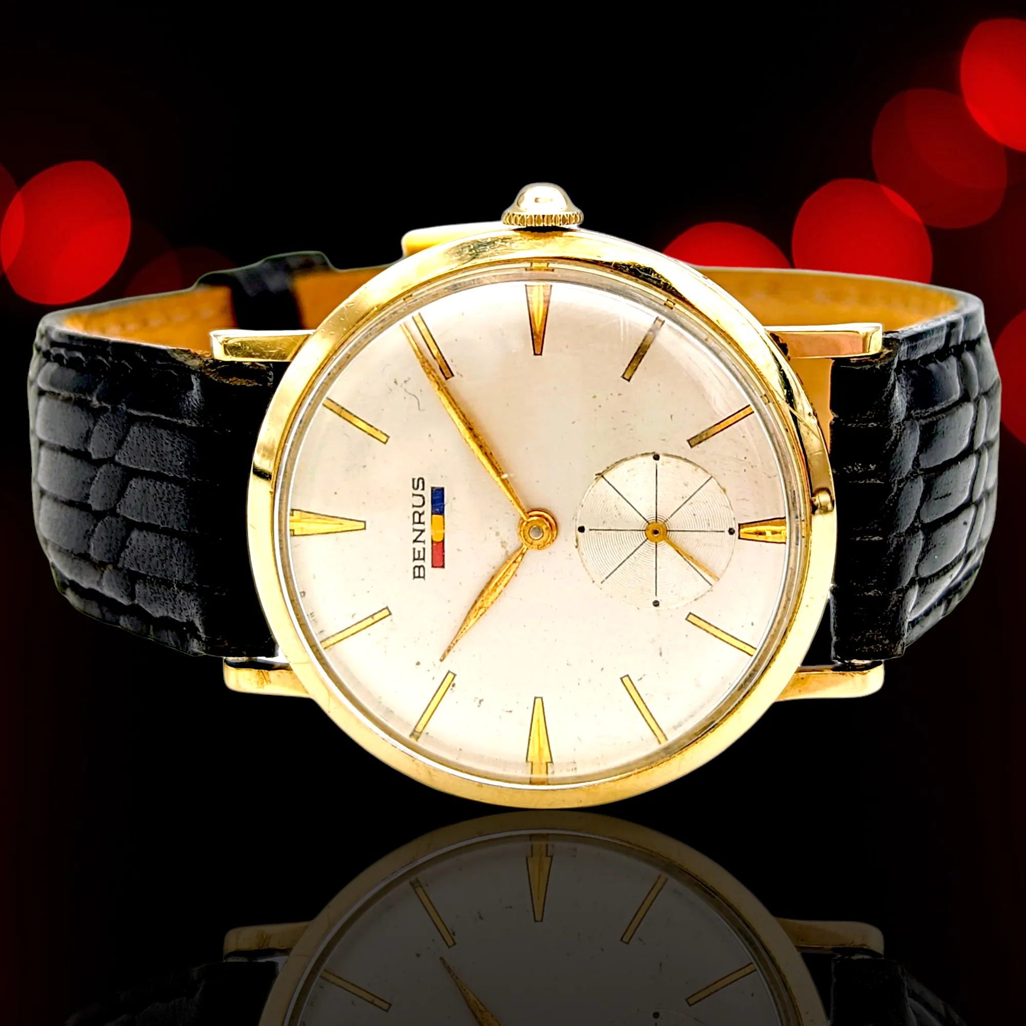 BENRUS 17 Jewels Watch Model DN21 Cal. ETA 1280 Swiss