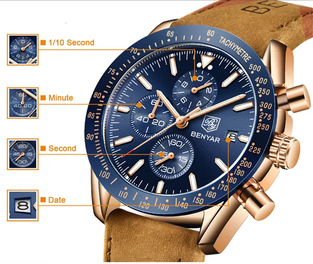 BENYAR Men Watches