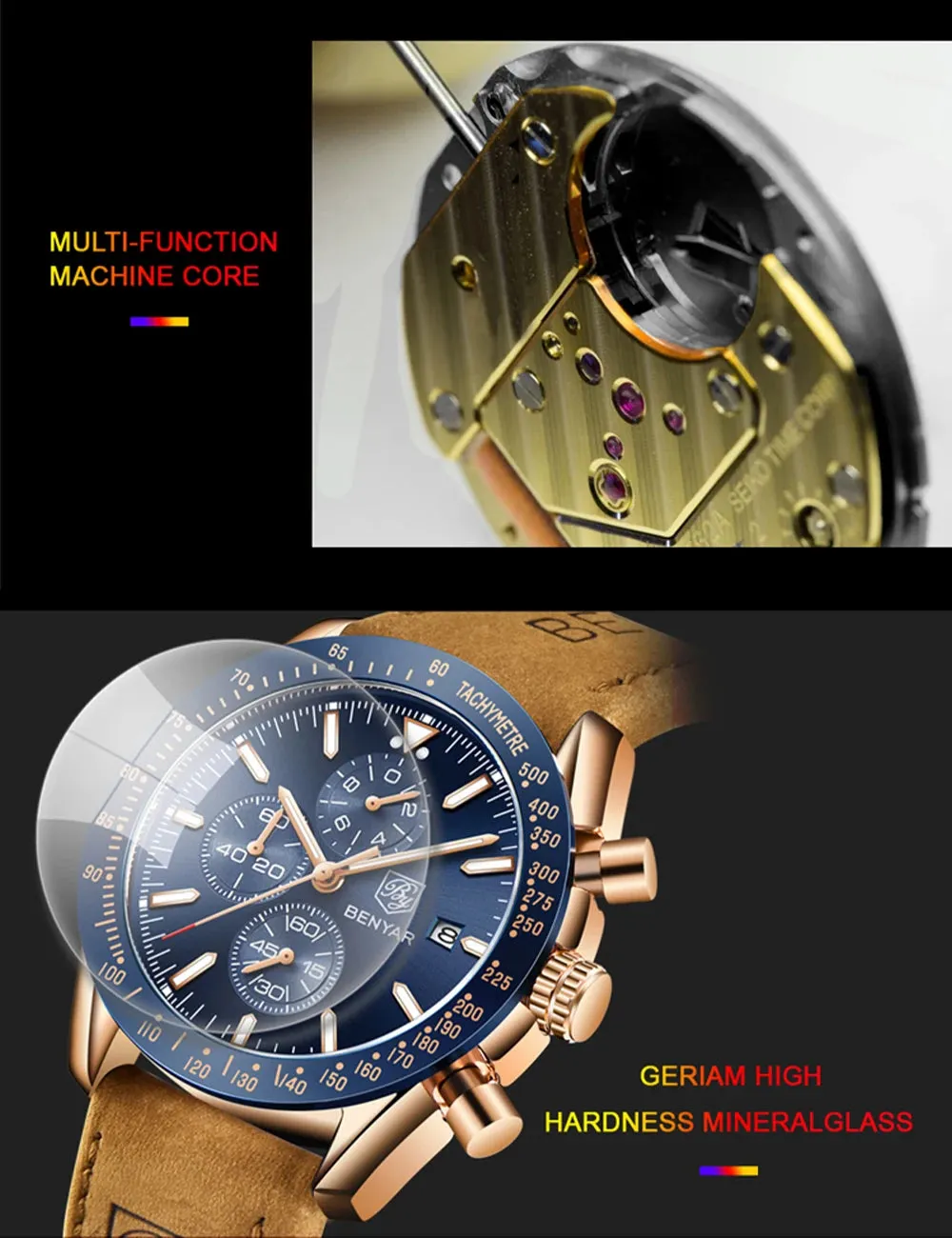 BENYAR Men Watches