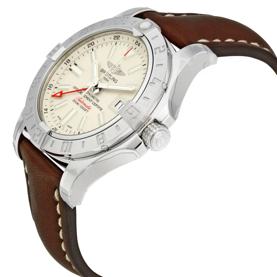 Breitling Avenger II GMT Automatic Silver Dial Men's Watch A3239011-G778BRLT A3239011-G778-437X-A20BA.1