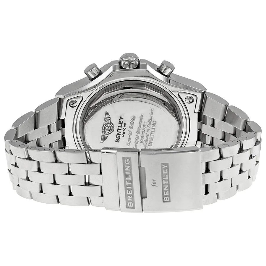 Breitling Bentley GMT Chronograph Automatic Blue Dial Men's Watch A4736212-C768 A4736212-C768-998A