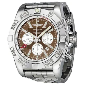 Breitling Chronomat GMT Chronograph Automatic Brown Dial Men's Watch AB041012-Q586 AB041012-Q586-383A