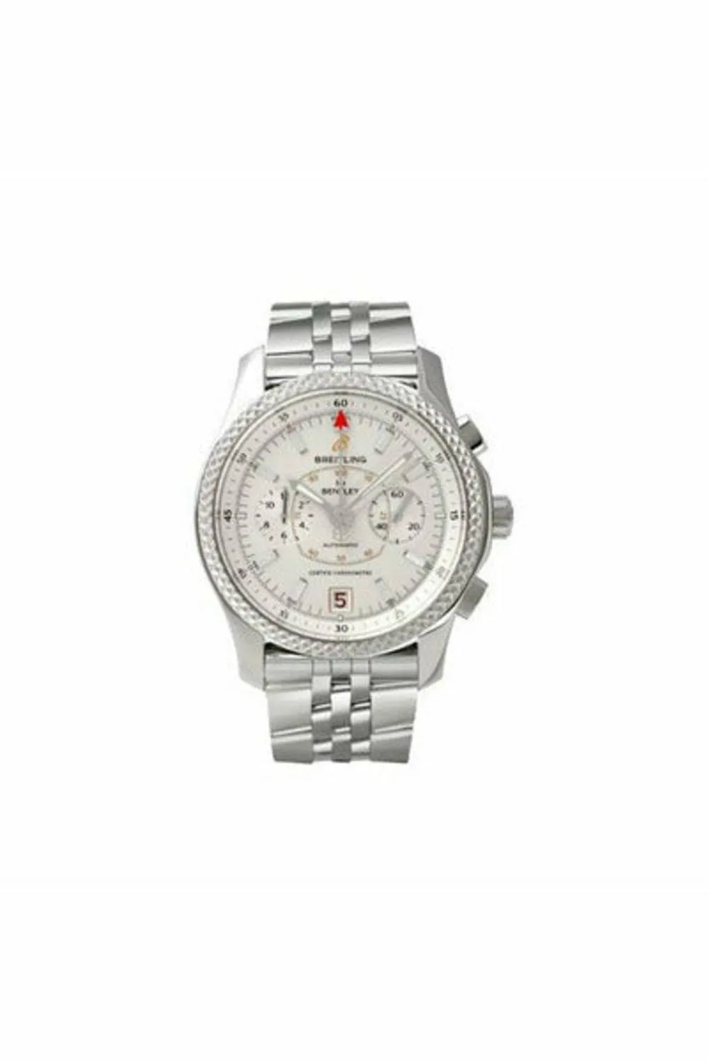 breitling for bentley bentley mark vi stainless steel/platinum 42mm men's watch