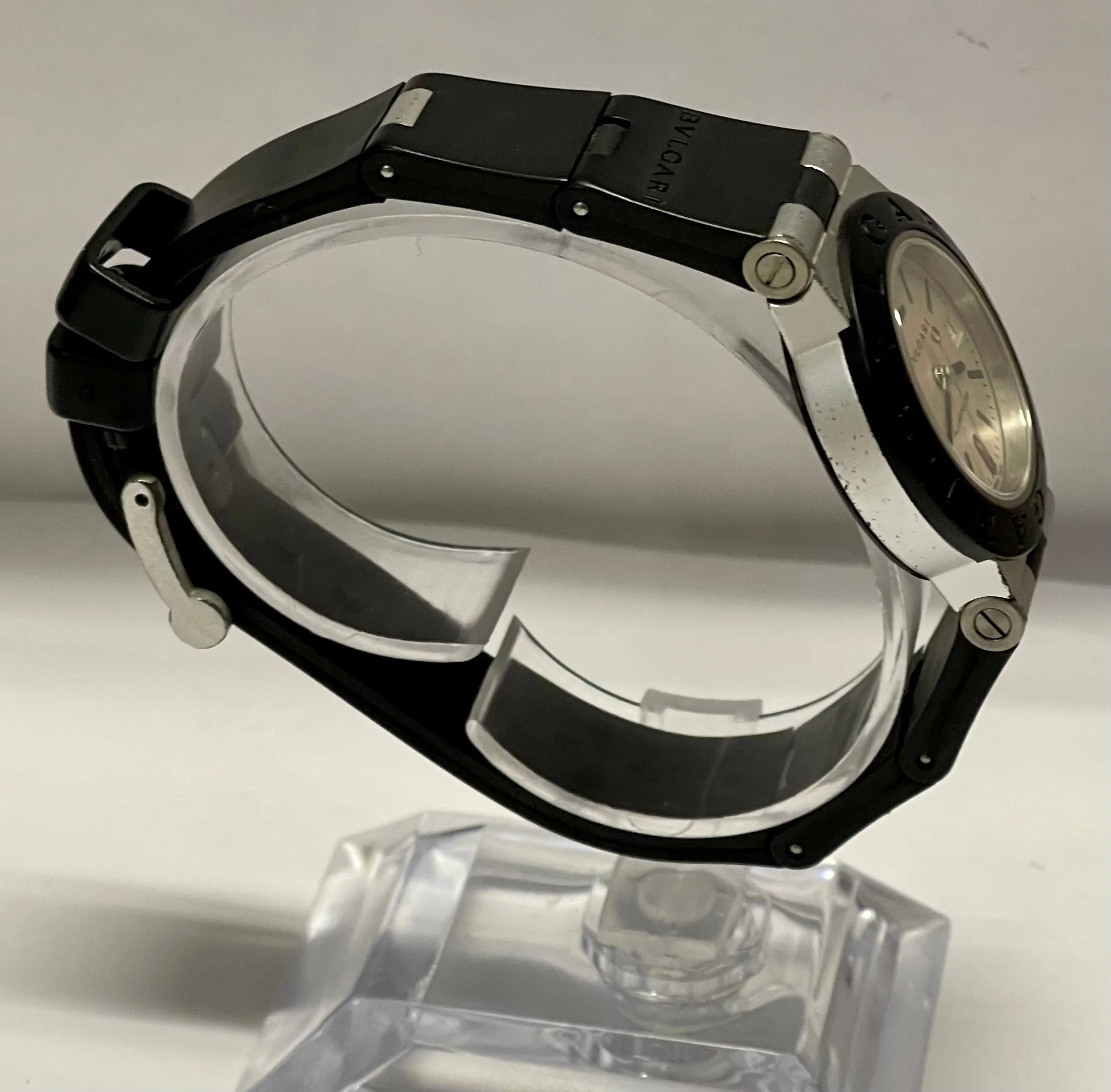 BVLGARI Unique Date Aluminum/ Plastic Brand New Unisex Watch - $6K APR w/ COA!!!