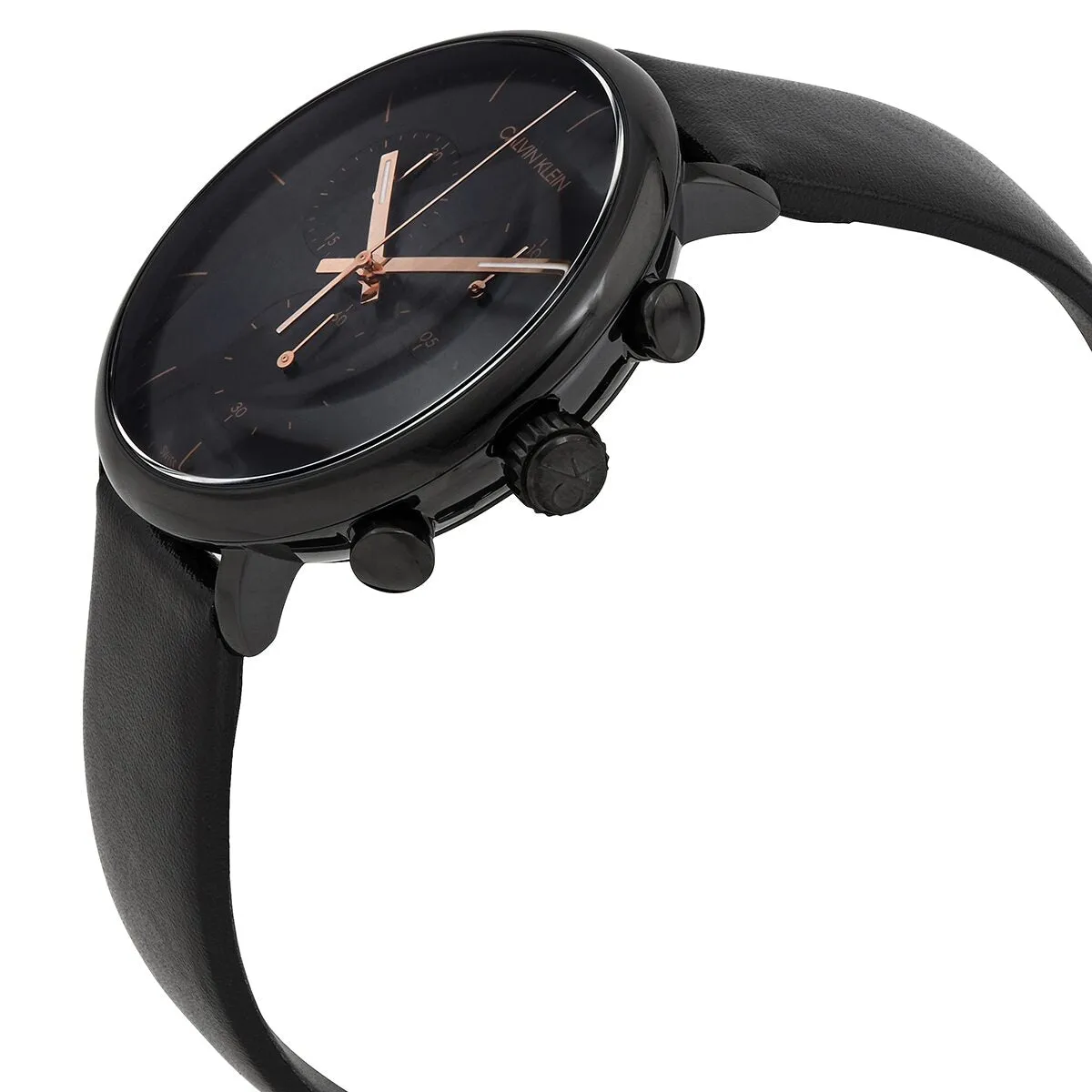 Calvin Klein Highno Chronograph Quartz Black Dial Men's Watch K8M274CB