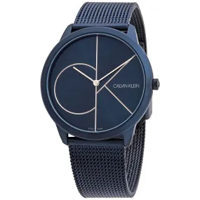 Calvin Klein Minimal Quartz Blue Dial Men's Watch K3M51T5N