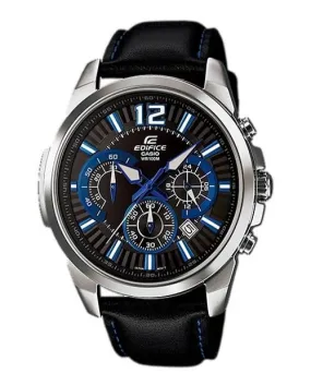 Casio Edifice Retrograde EFR-535L-1A2VDF Blue Leather Watch