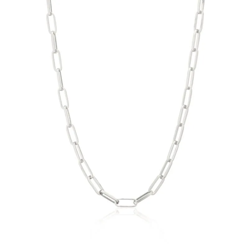 Chain of Love Paperclip Necklace