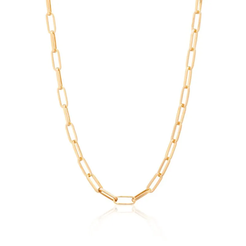 Chain of Love Paperclip Necklace