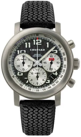 Chopard Mille Miglia Titanium Black Rubber Chronograph Men's Watch 16/8407