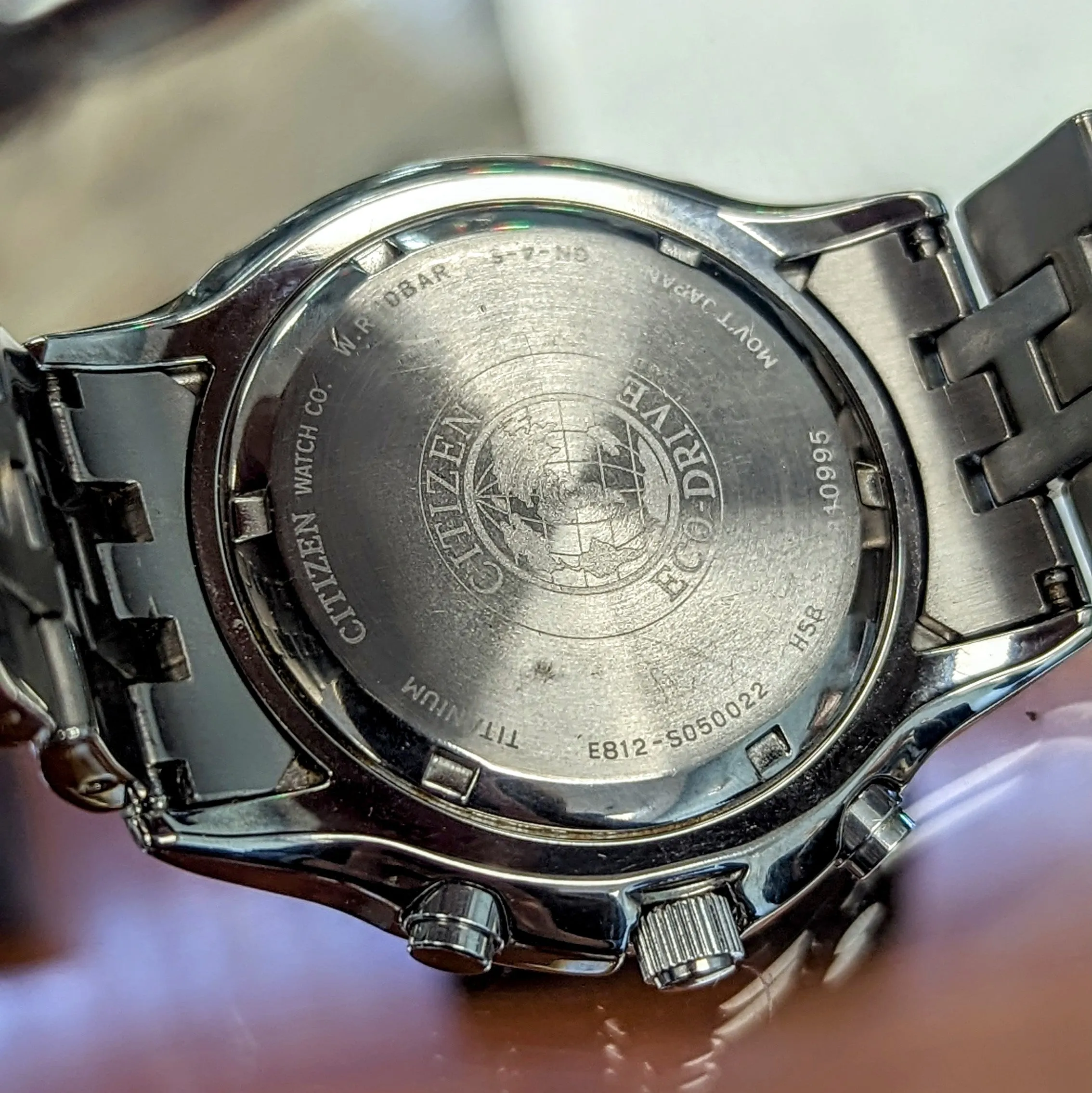 CITIZEN Eco-Drive Perpetual Calendar Watch Chronograph Wristwatch Ref. BL5350-59L