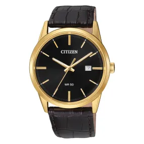 Citizen Men's Quartz  Leather Casual Watch