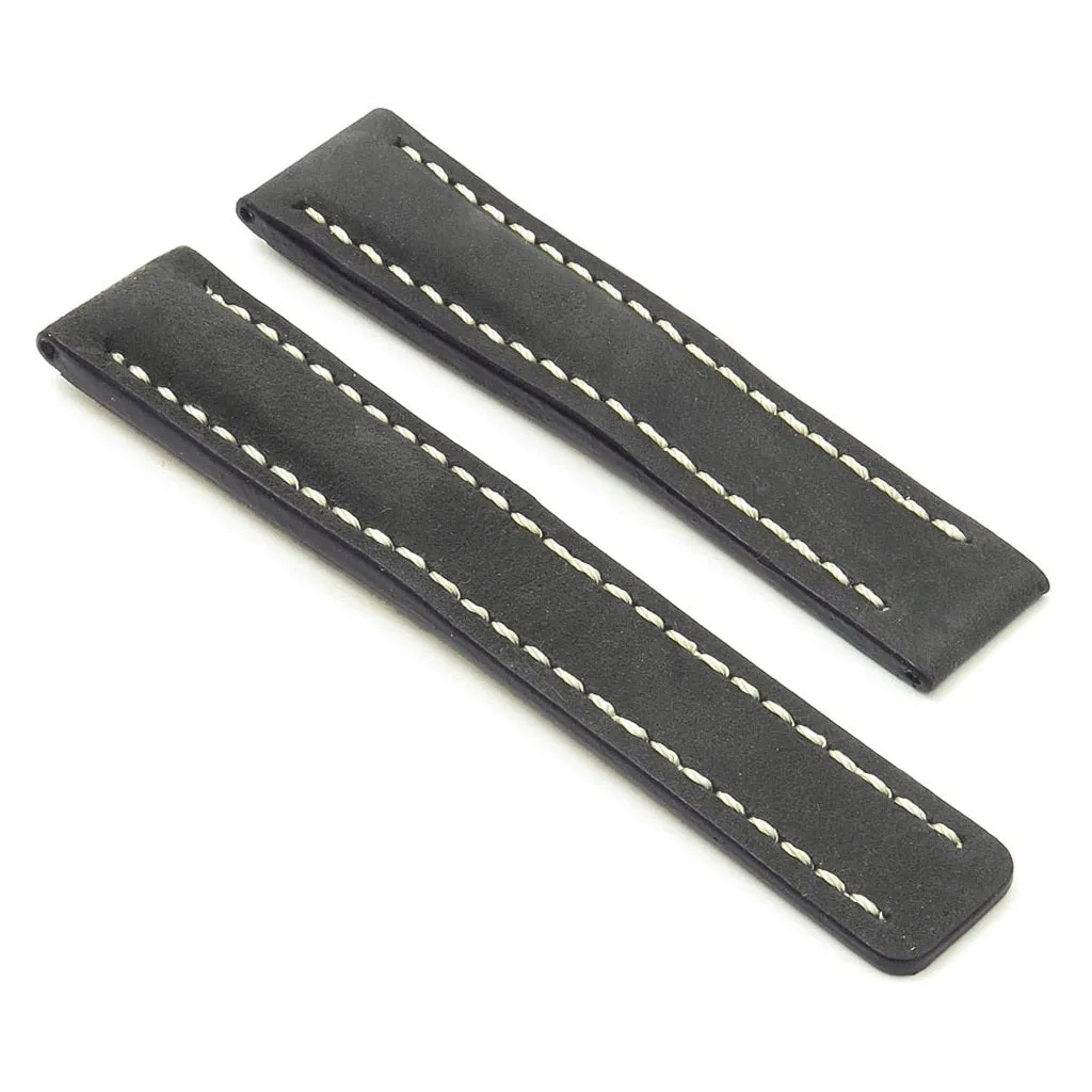 Dassari Venture Distressed Leather Watch Band