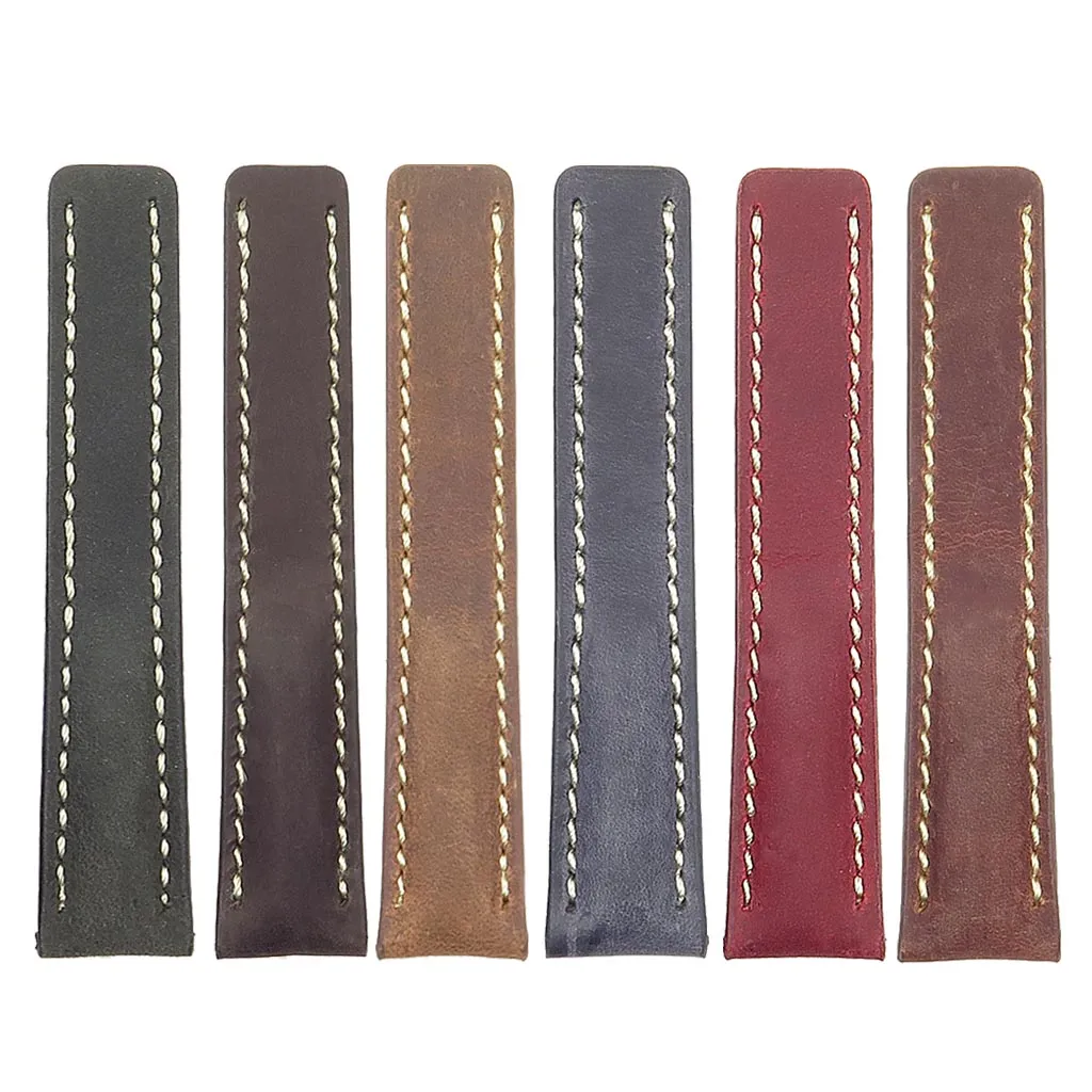 Dassari Venture Distressed Leather Watch Band