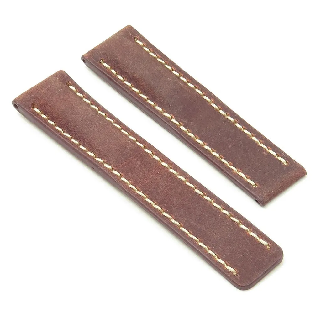 Dassari Venture Distressed Leather Watch Band