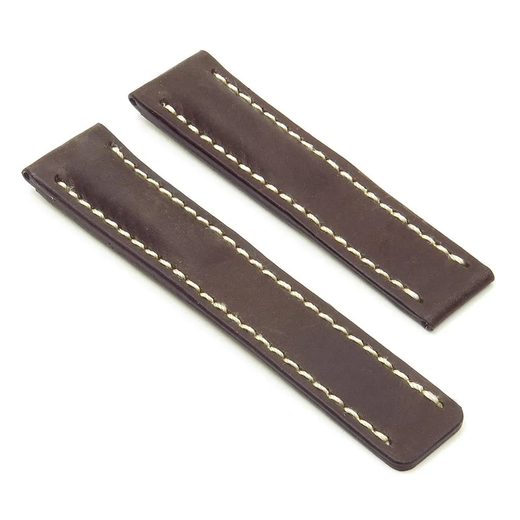 Dassari Venture Distressed Leather Watch Band