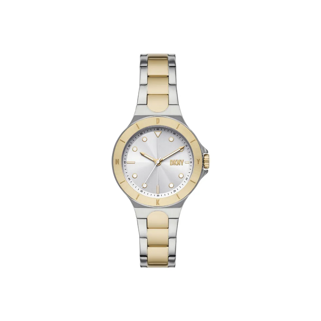 DKNY Two Tone Stainless Steel Watch, 24mm