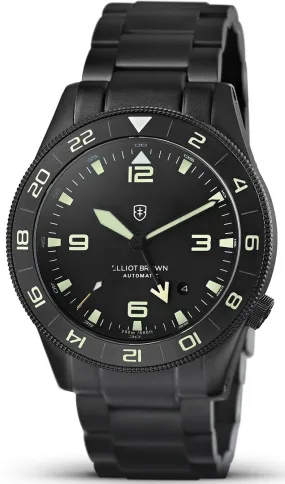 Elliot Brown Holton Automatic GMT PVD Bracelet