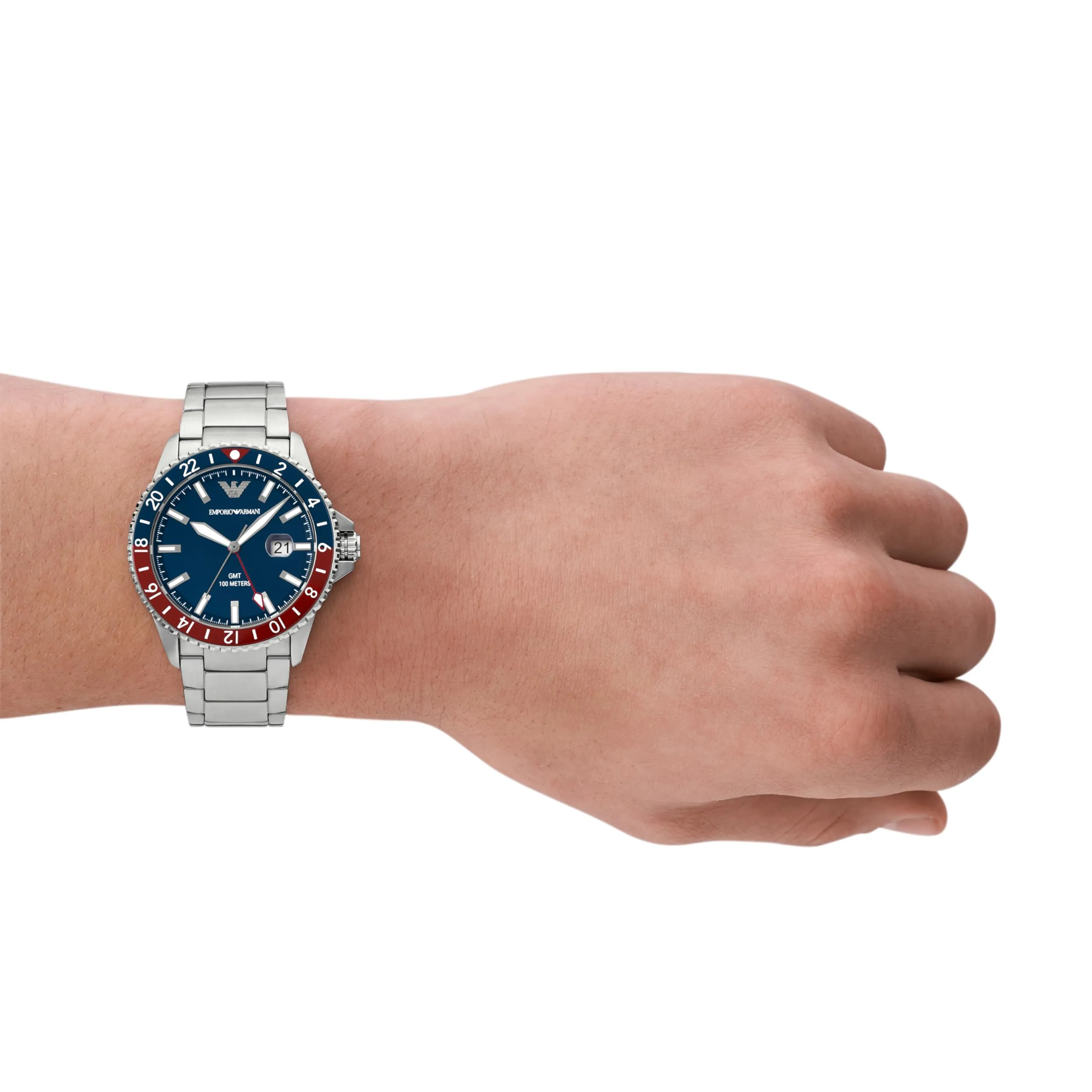 Emporio Armani Analog Blue Dial Men's Watch-AR11590